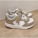 Ralph Lauren TRAIN 89 SPORT PS C-'BEIGE SUPER SUEDE / WHITE NYLO