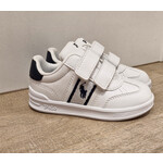 Ralph Lauren HERITAGE COURT III T-TOE EZ T-WHITE / NAVY SMOOTH