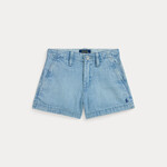 Ralph Lauren COTTON DENIM SHORT GIRL DACEY WASH
