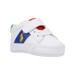 Ralph Lauren Sneaker RYLEY PS LAYETTE WHITE TUMBLED /ROYAL MULTI/G
