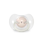 Suavinex Set van 2 SX Pro 6/18M Night&Day glow-in-the-dark fopspenen Rabbit