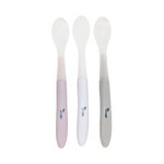 Bo Jungle B-Soft Spoon (Grey - White - Pink)