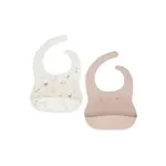 Jollein Slab Siliconen - Lovely Birds - 2 Stuks