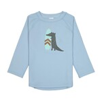 Lässig LSF Long Sleeve Rashguard Crocodile sky blue,