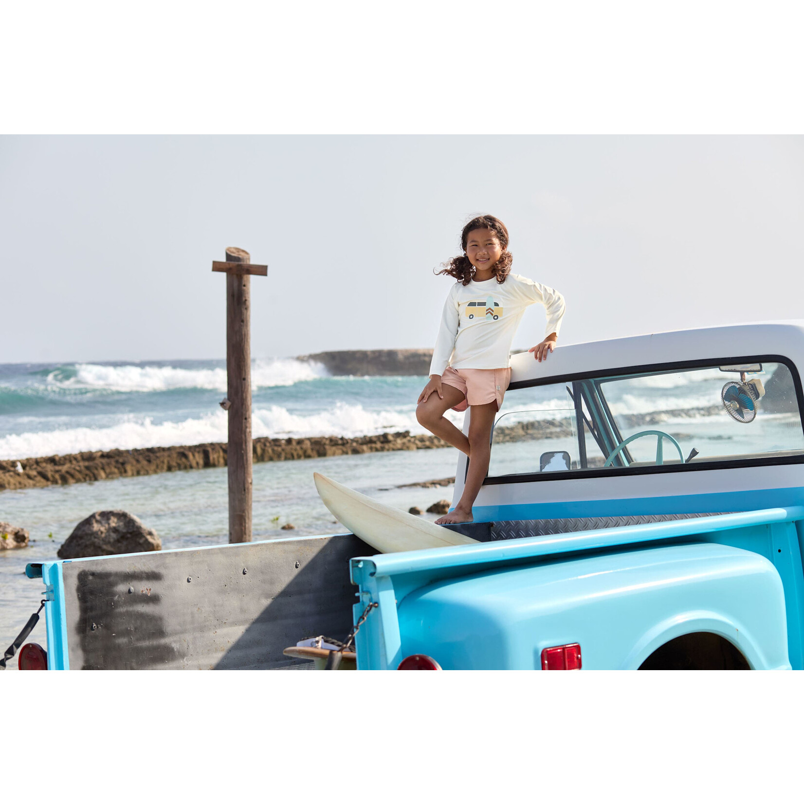 Lässig LSF Long Sleeve Rashguard Camper sea salt