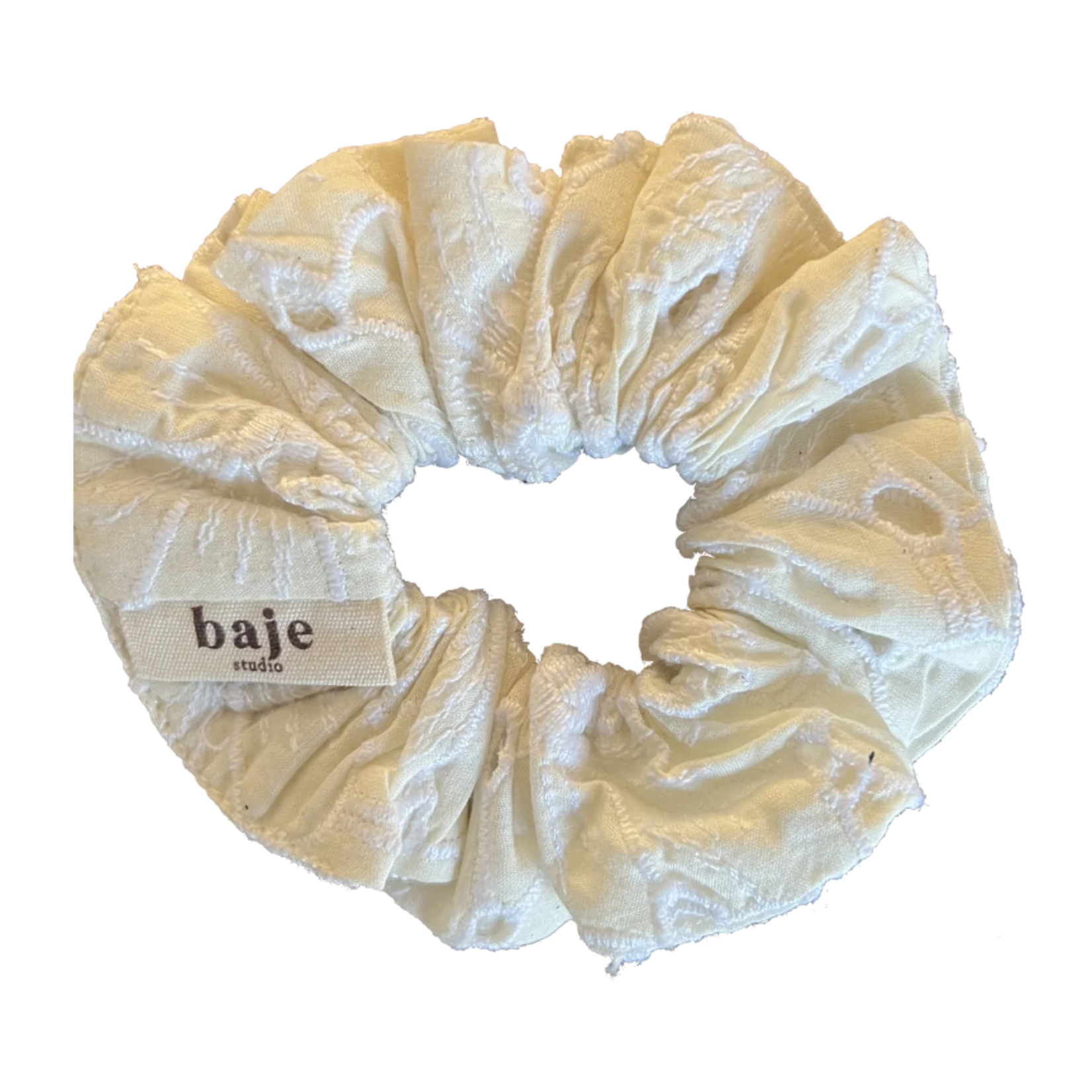 Baje Studio Scrunchie Liya creme oat