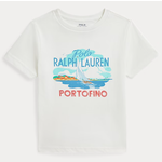 Ralph Lauren Katoenen jersey T-shirt met logo