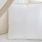 Living Nature Kussen Linnen Collectie - wit 40 x 40 cm