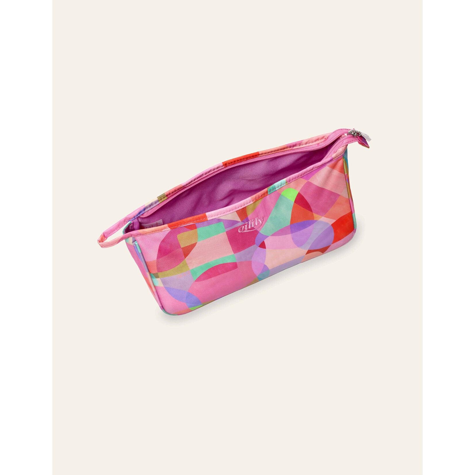 Oilily Oilily Sassy Circles Colle Cosmetic Bag - Prism