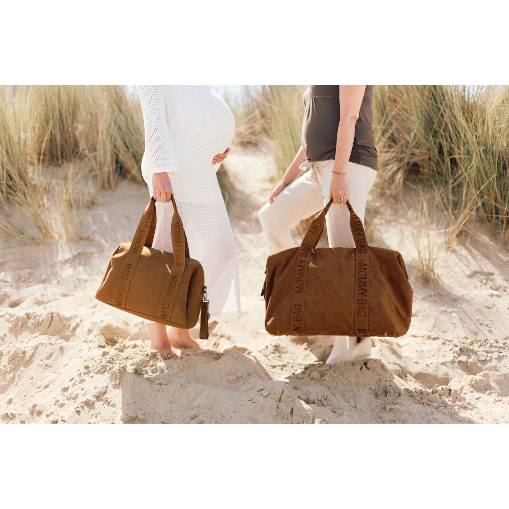 Childhome MOMMY BAG SIGN PRESTIGE NOISETTE