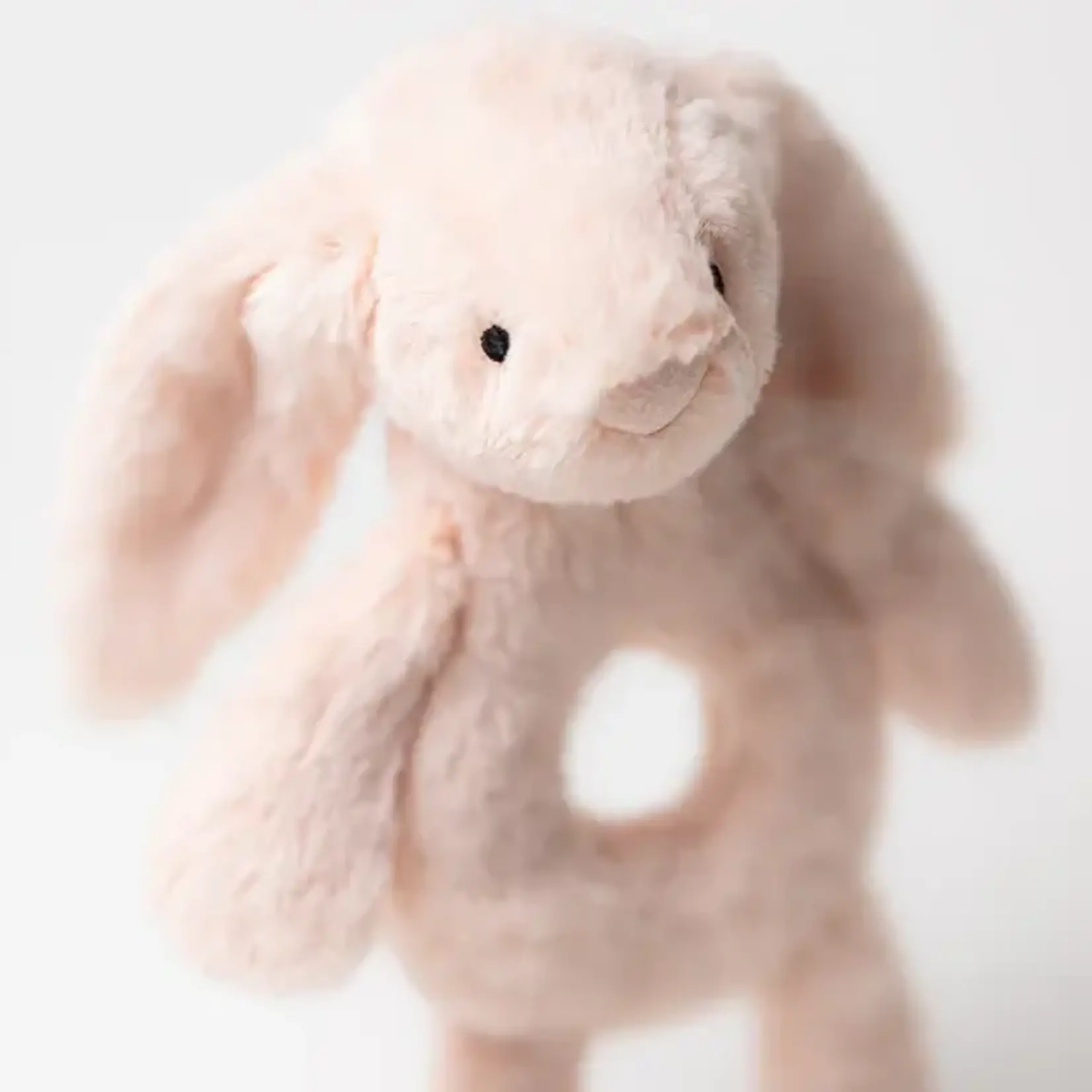 Jellycat Bashful Blush Bunny Ring Rattle
