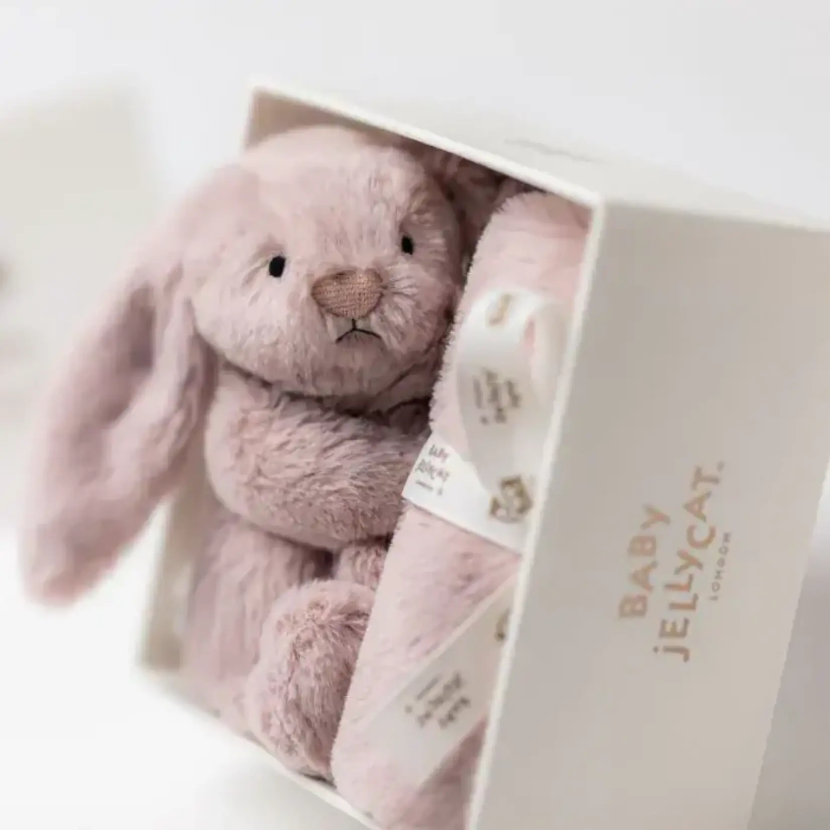 Jellycat Bashful Luxe Bunny Rosa Soother