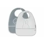 Jollein Slab Waterproof Miffy Peekaboo - Sea Green - 2 Stuks