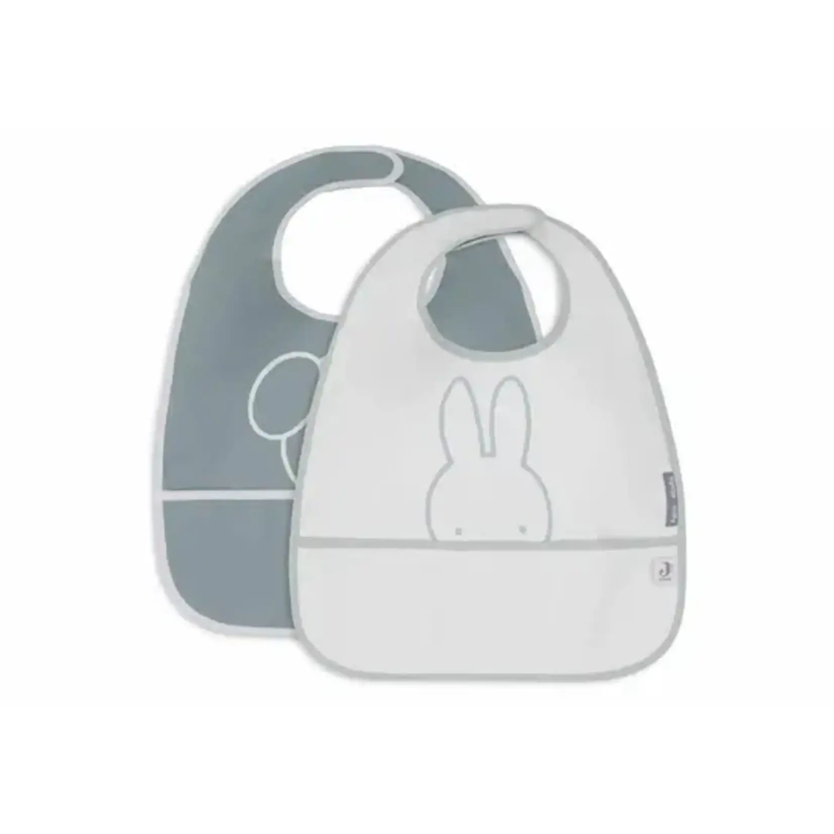 Jollein Slab Waterproof Miffy Peekaboo - Sea Green - 2 Stuks