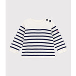 Petit Bateau PULL MARIN MARSHMALLOW/SOIR