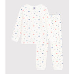 Petit Bateau PYJAMA MARSHMALLOW/MULTICO A0DRV