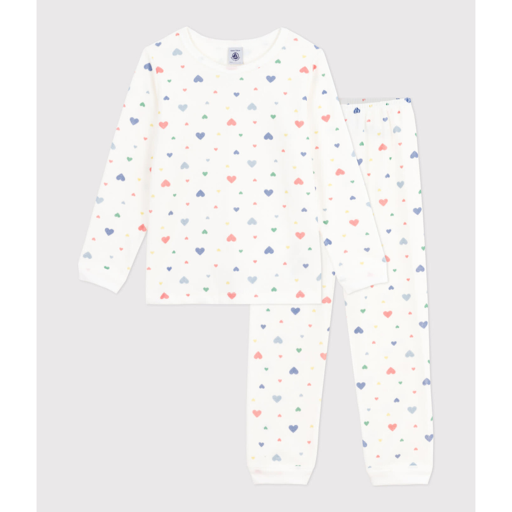 Petit Bateau PYJAMA MARSHMALLOW/MULTICO A0DRV