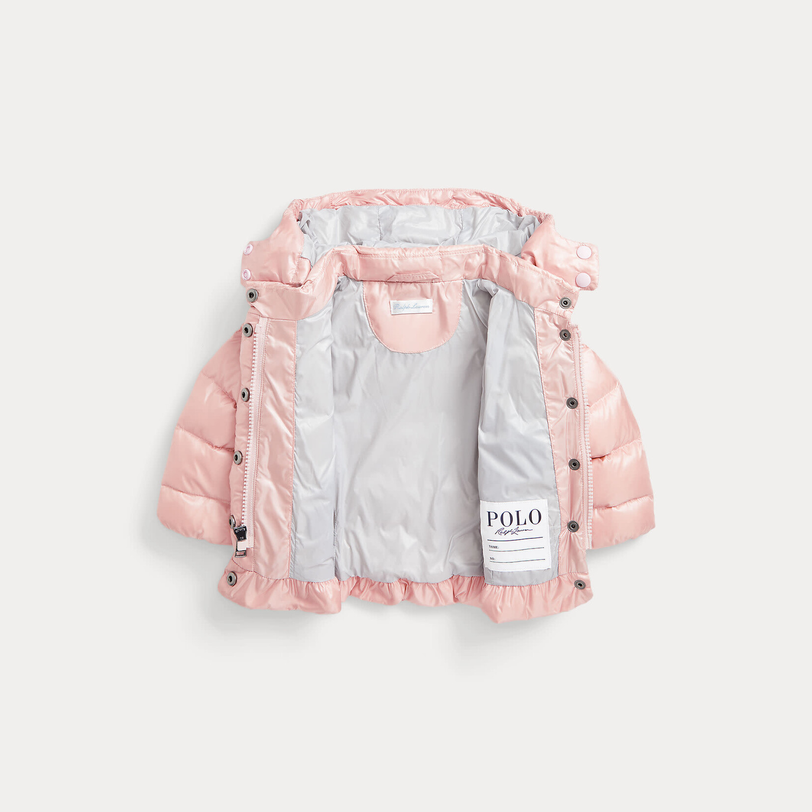 Ralph Lauren DREWDOWNJKT-OUTERWEAR-BOMBER HINT OF PINK METALLIC