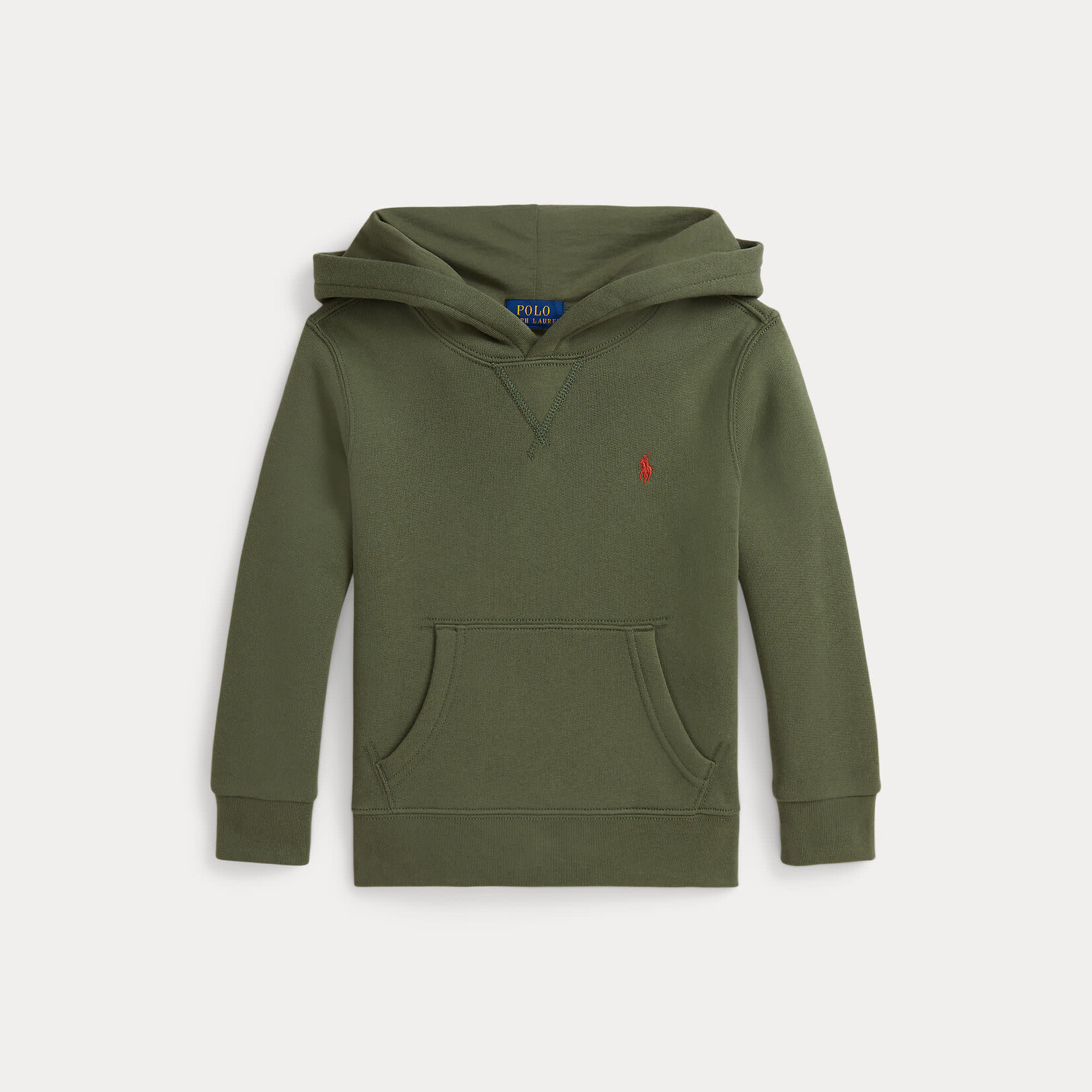 Ralph Lauren LS PO HOOD-TOPS-KNIT MINT OLIVE/C8702