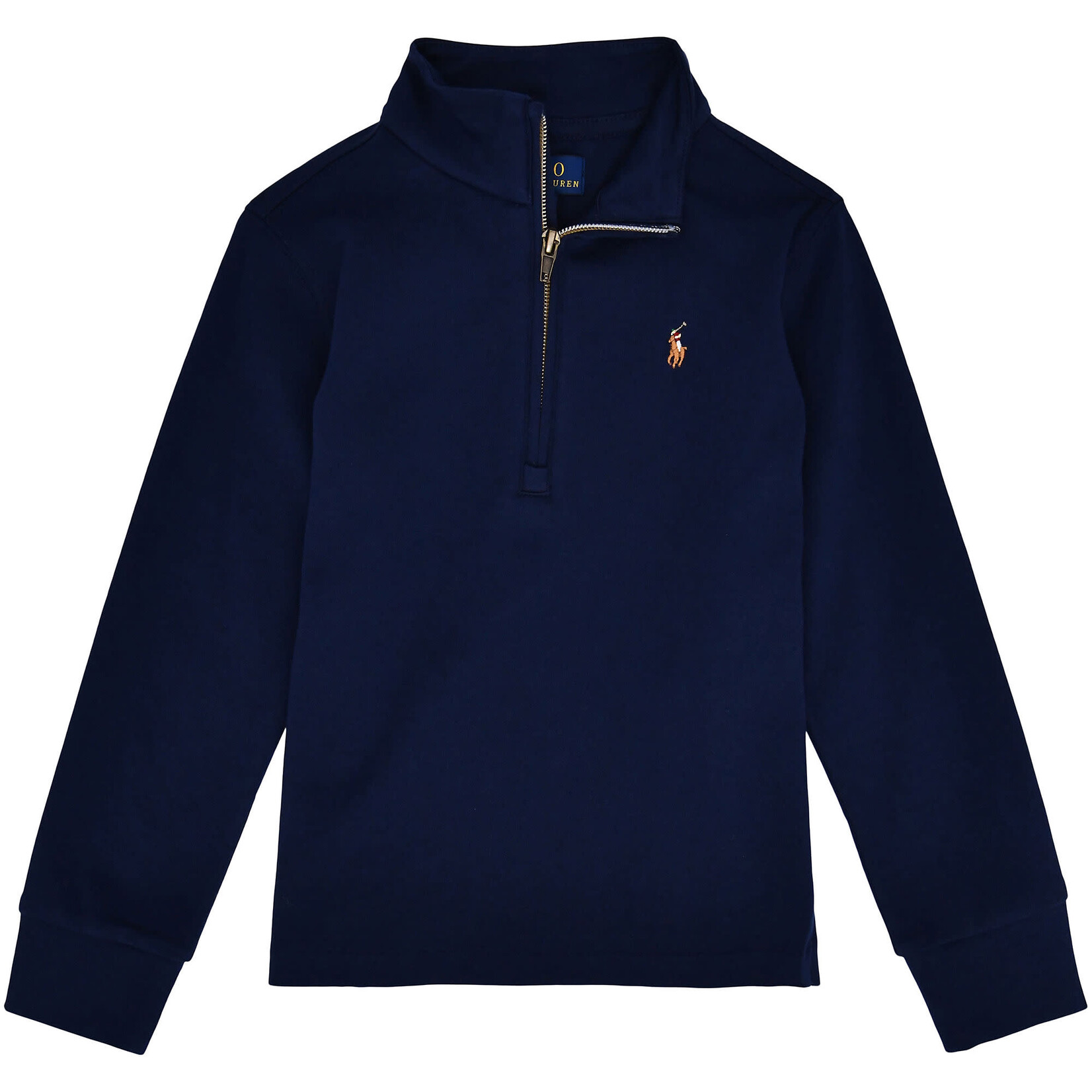 Ralph Lauren LSHZM5-KNIT SHIRTS-PULLOVER REFINED NAVY