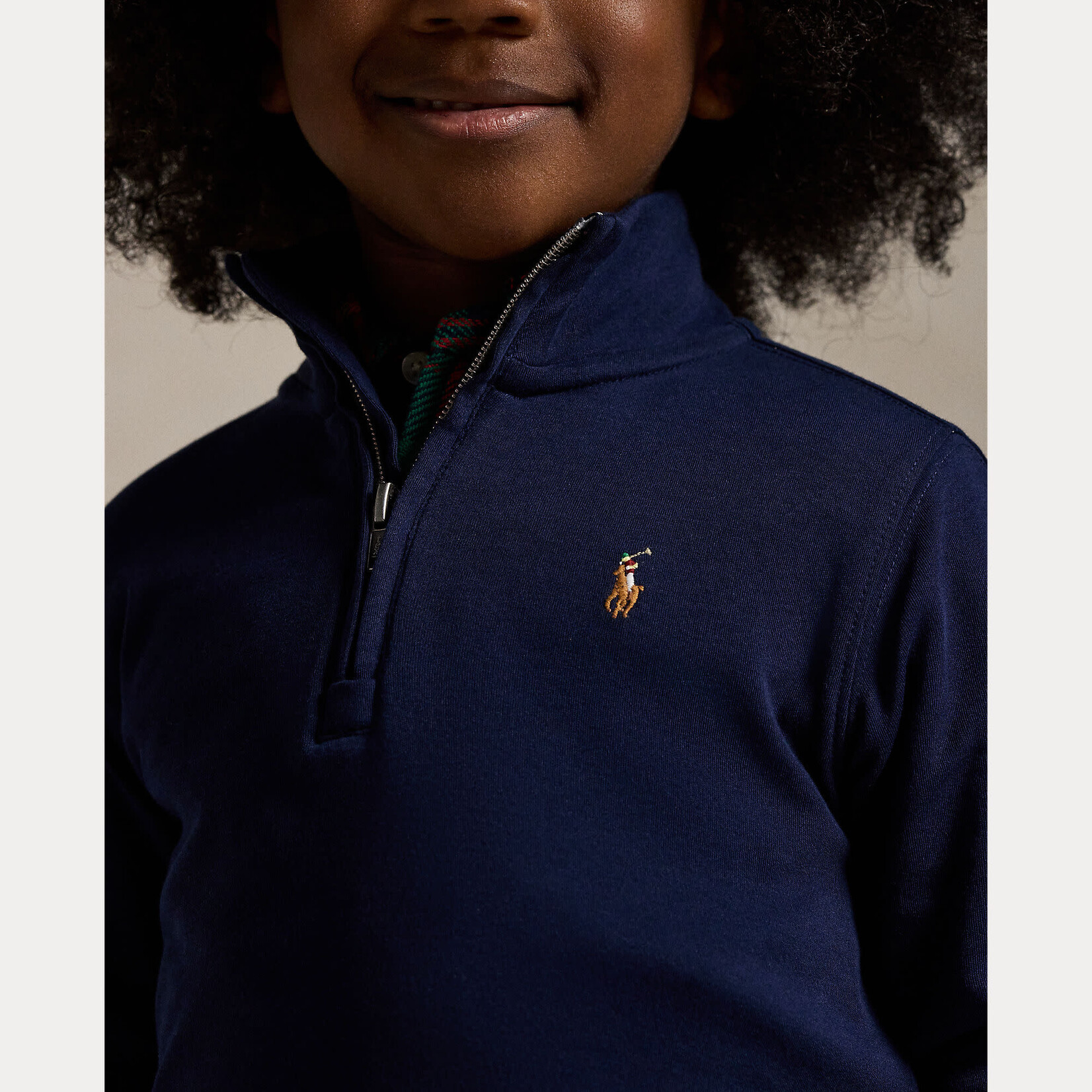 Ralph Lauren LSHZM5-KNIT SHIRTS-PULLOVER REFINED NAVY