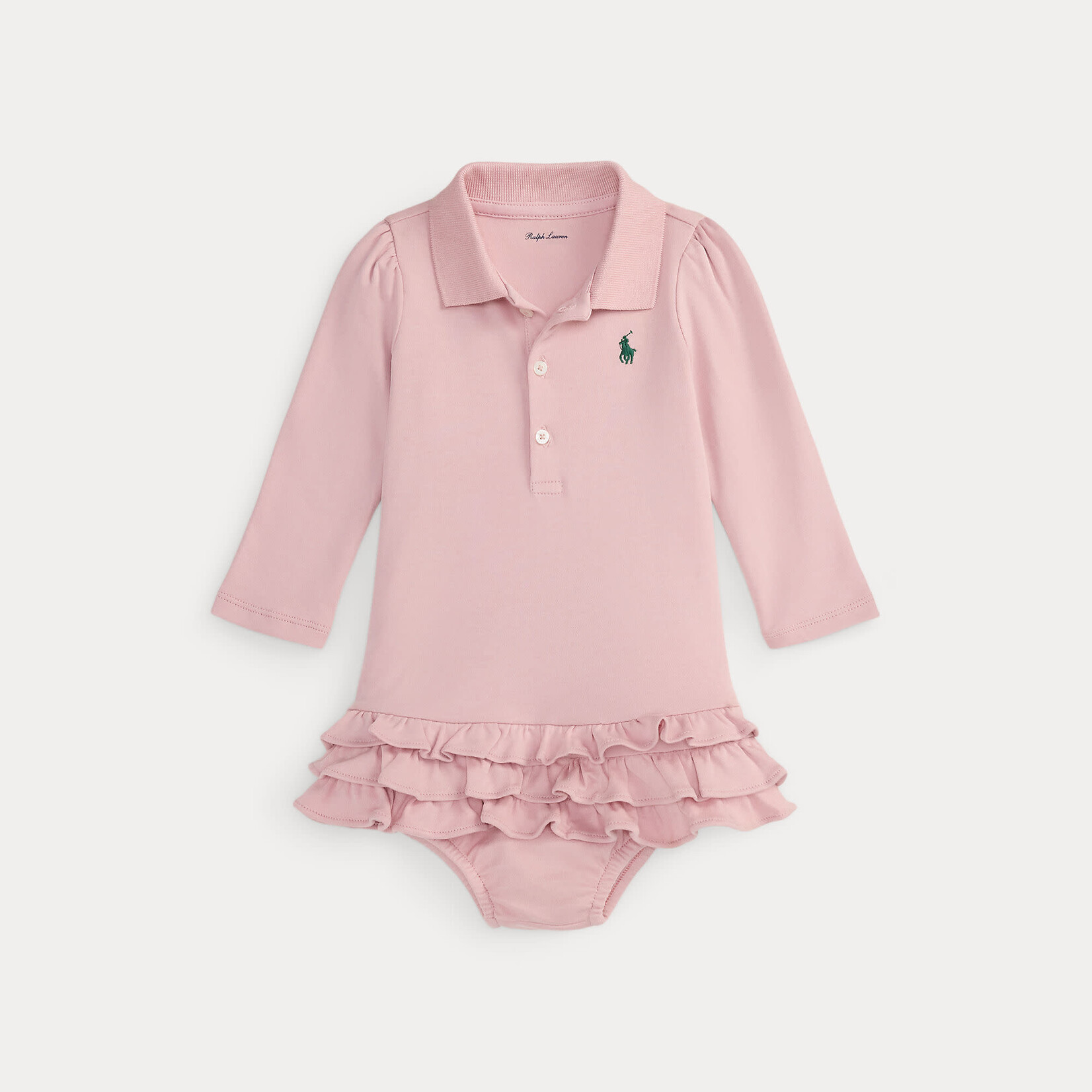 Ralph Lauren KNIT-POLO-DRESSES SURFSIDE ROSE