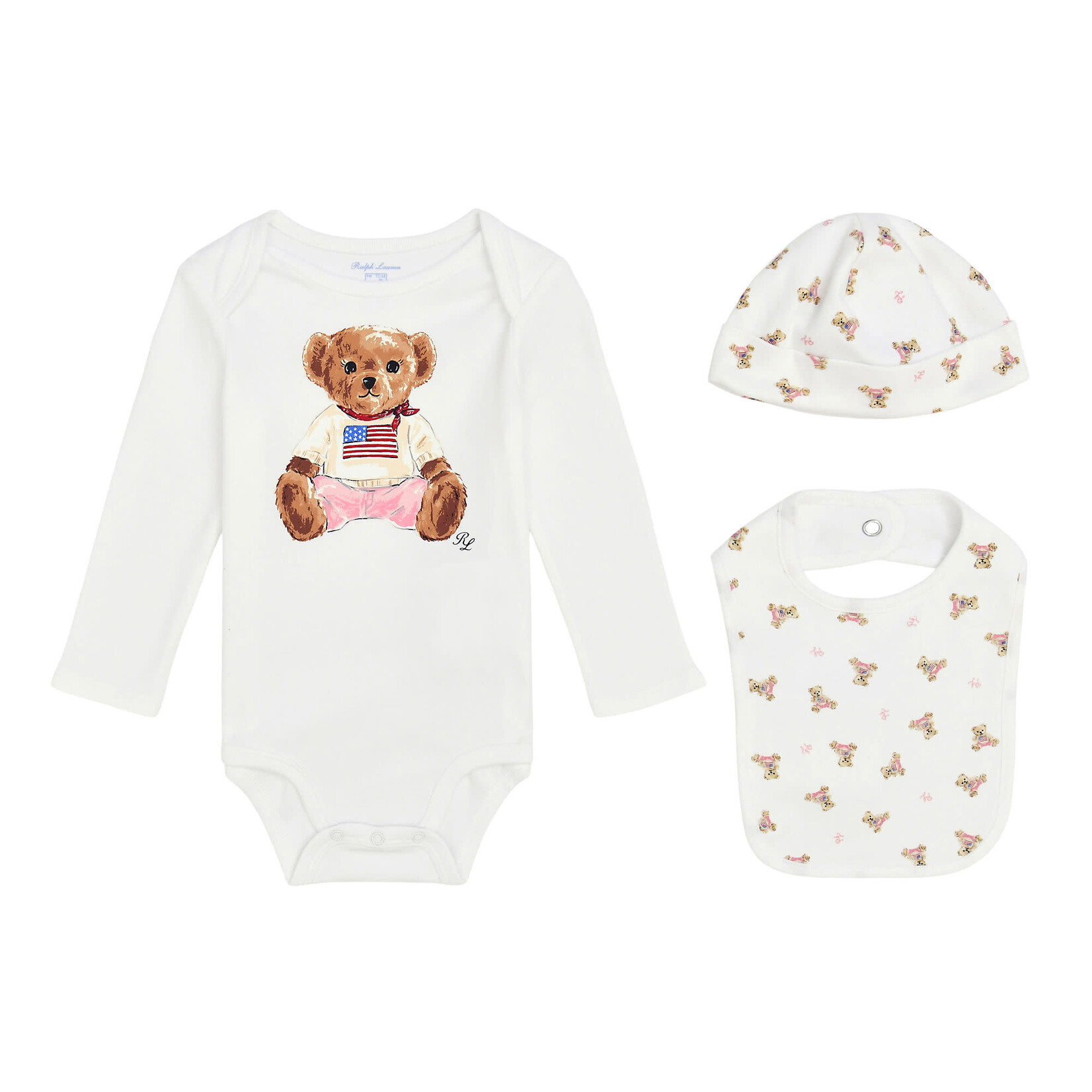 Ralph Lauren KNIT-GIFT BOX SET WHITE MULTI 2