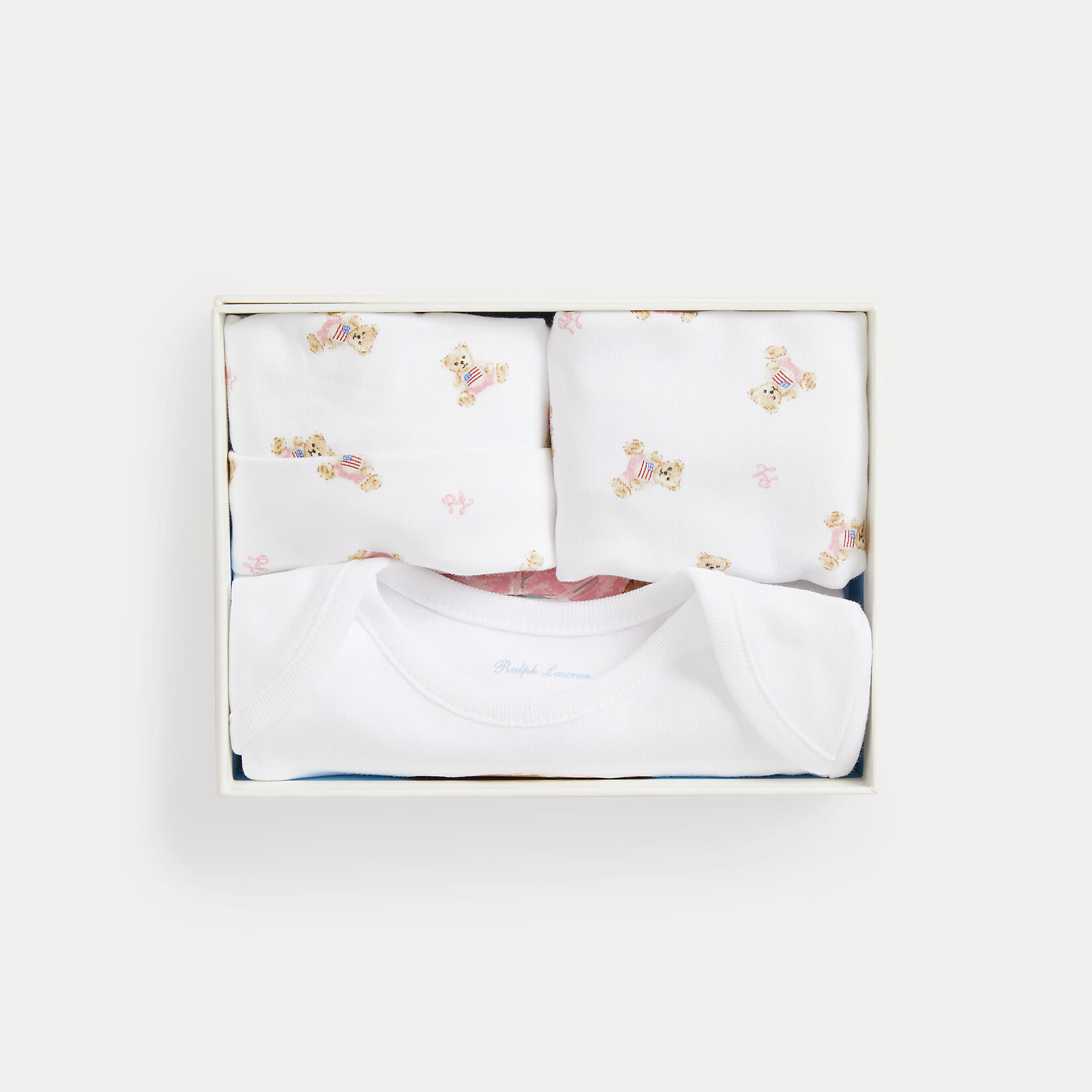 Ralph Lauren KNIT-GIFT BOX SET WHITE MULTI 2