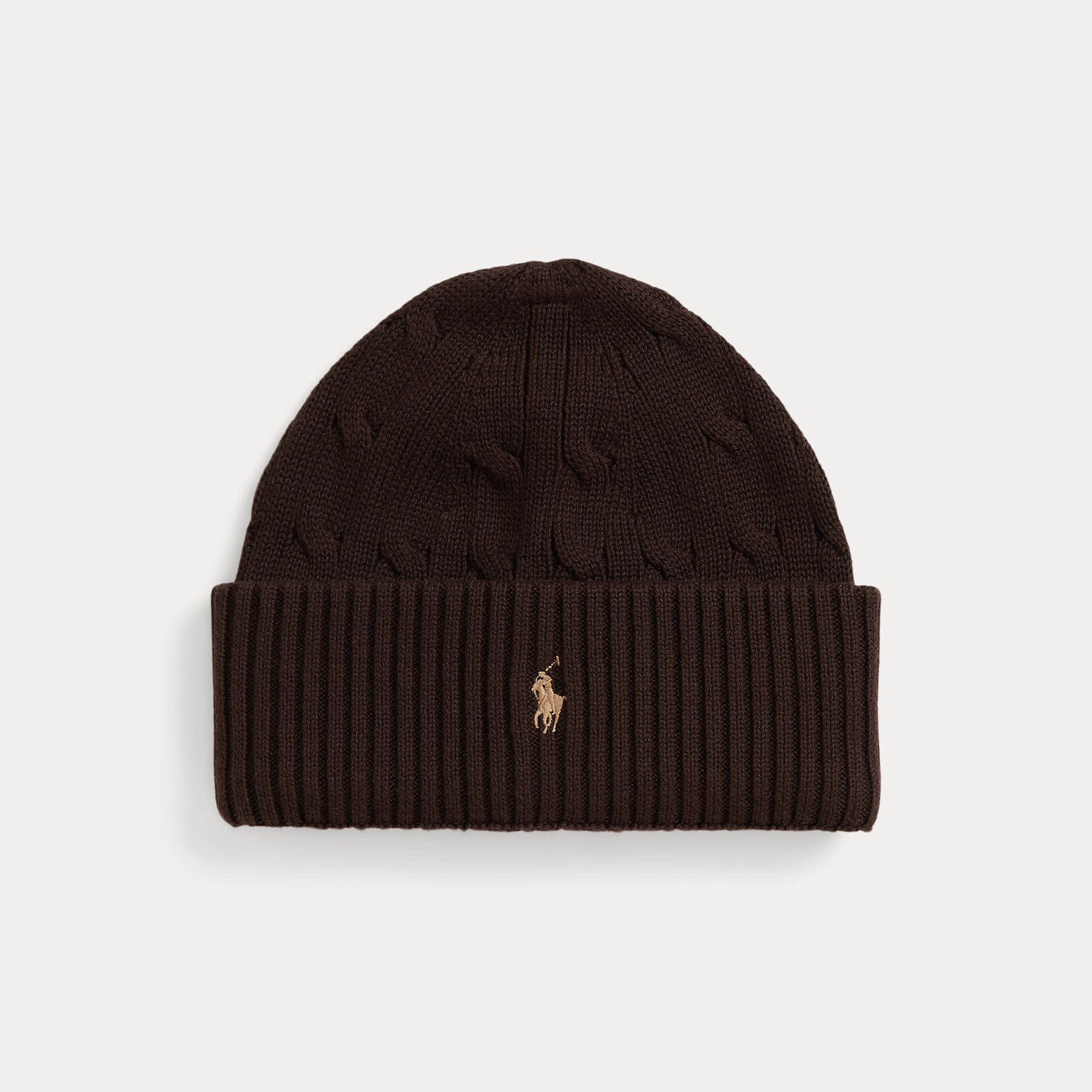 Ralph Lauren SWEATER-HAT CIRCUIT BROWN/C8538