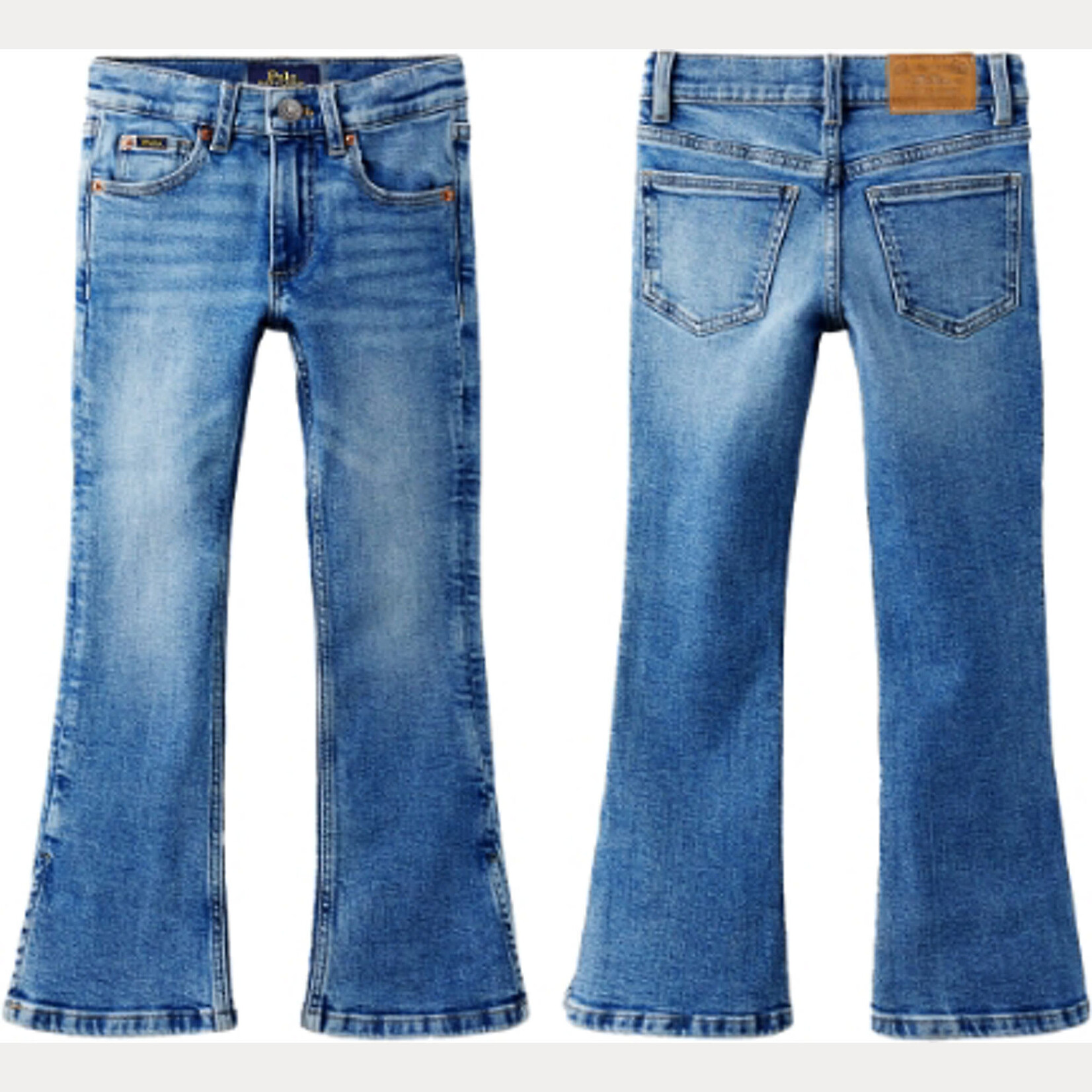 Ralph Lauren WOVEN-FLARE-PANTS KINDAL WASH