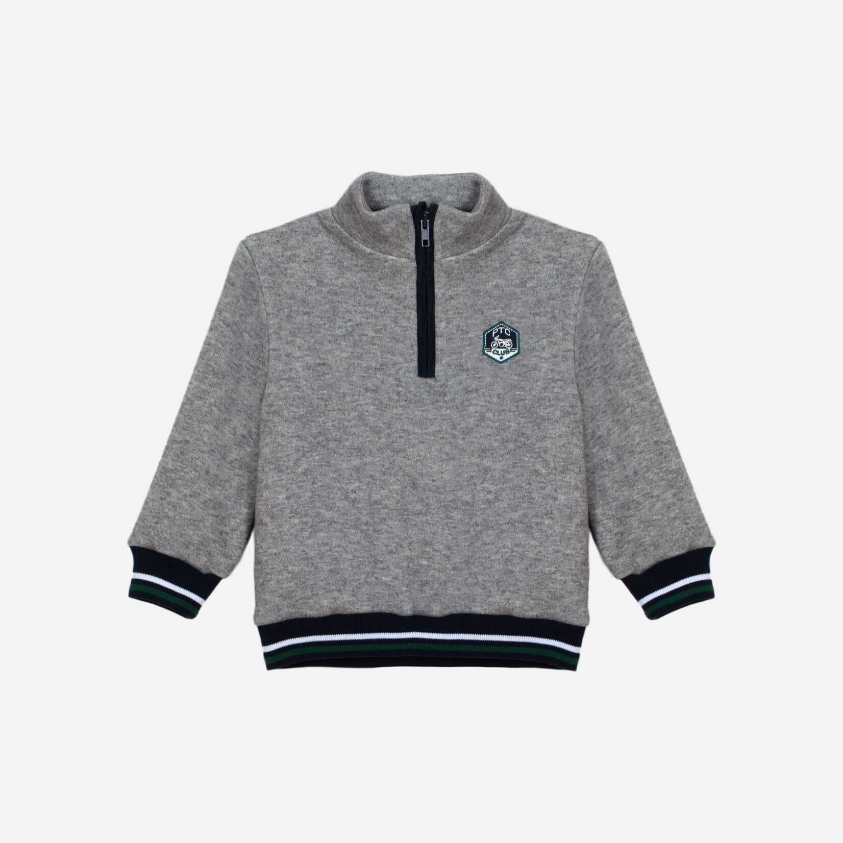 Patachou SWEATER - MINI BOY CITY -  INVERNO 2025 MELANGE GREY