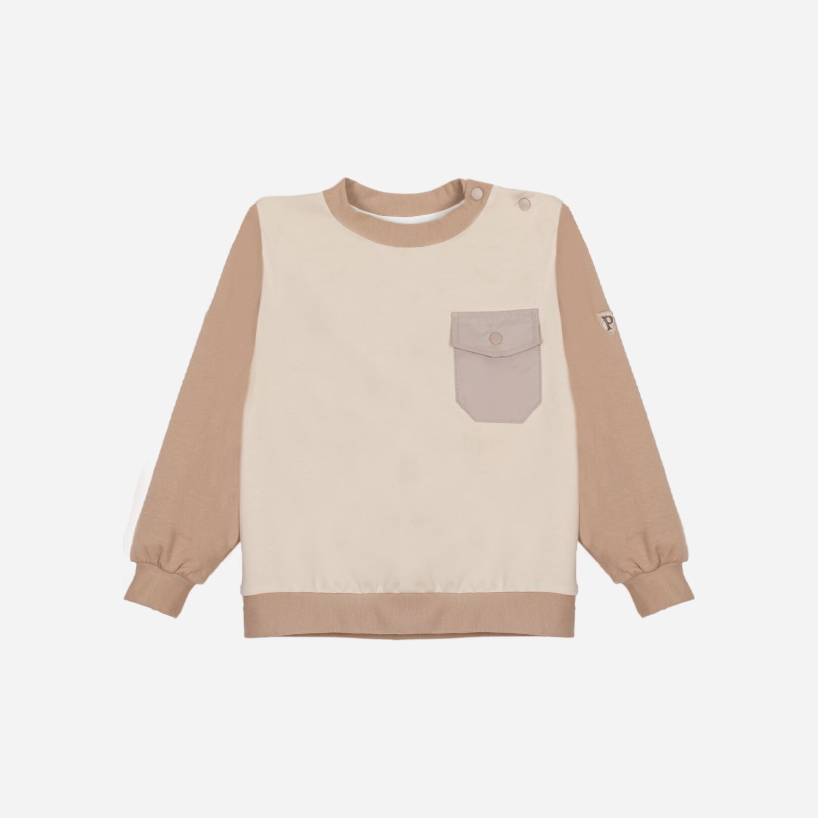 Patachou SET (SWEATER  & PANTS) - MINI BOY PARK - INVERNO 2025 CAMEL 20