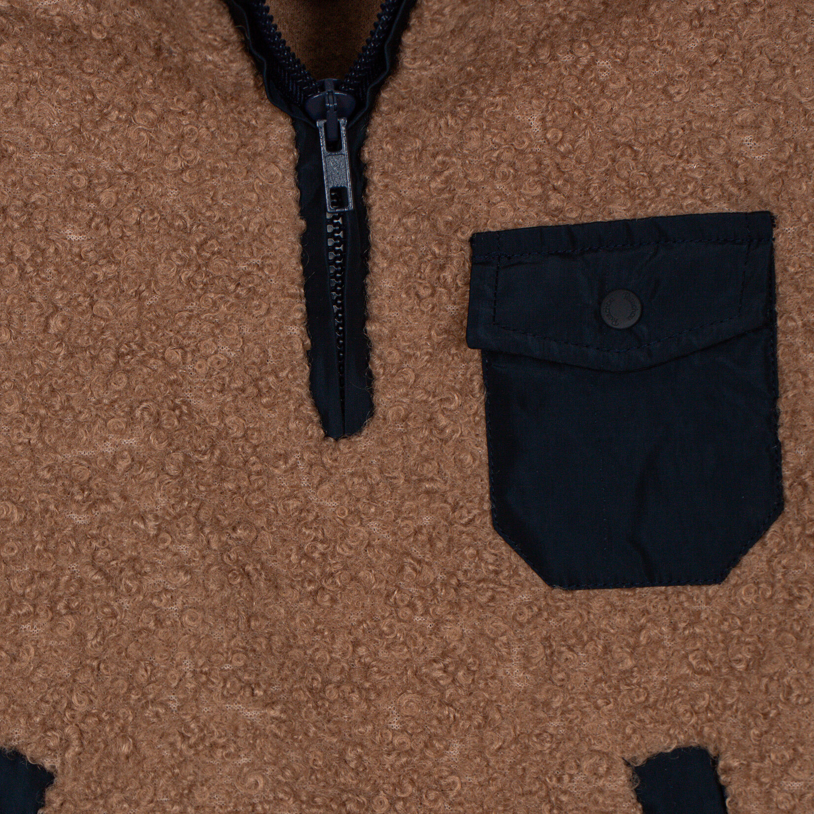 Patachou SWEATER - MINI BOY PARK - INVERNO 2025 CAMEL