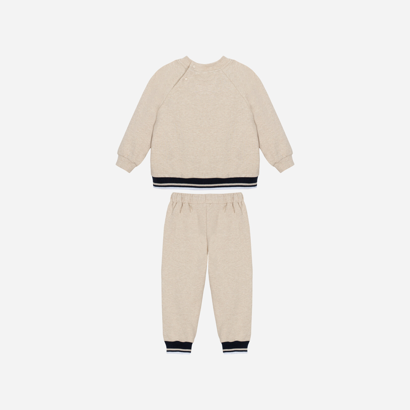 Patachou CONJUNTO - MINI BOY PARK - INVERNO 2025 BEIGE MELANGE