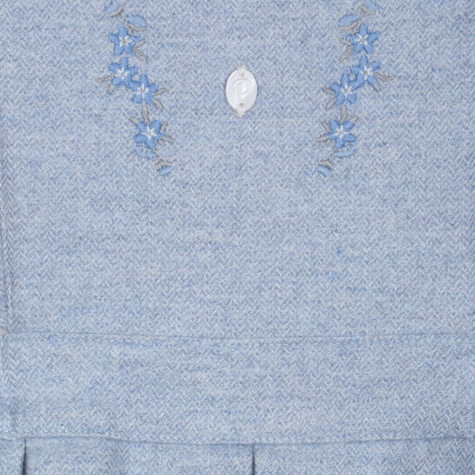 Patachou CONJUNTO MENINA - MINI GIRL COLORS - INVERNO 2025 MELANGE BLUE