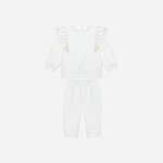 Patachou CONJUNTO  - MINI GIRL SOFT -  INVERNO 2025 ECRU