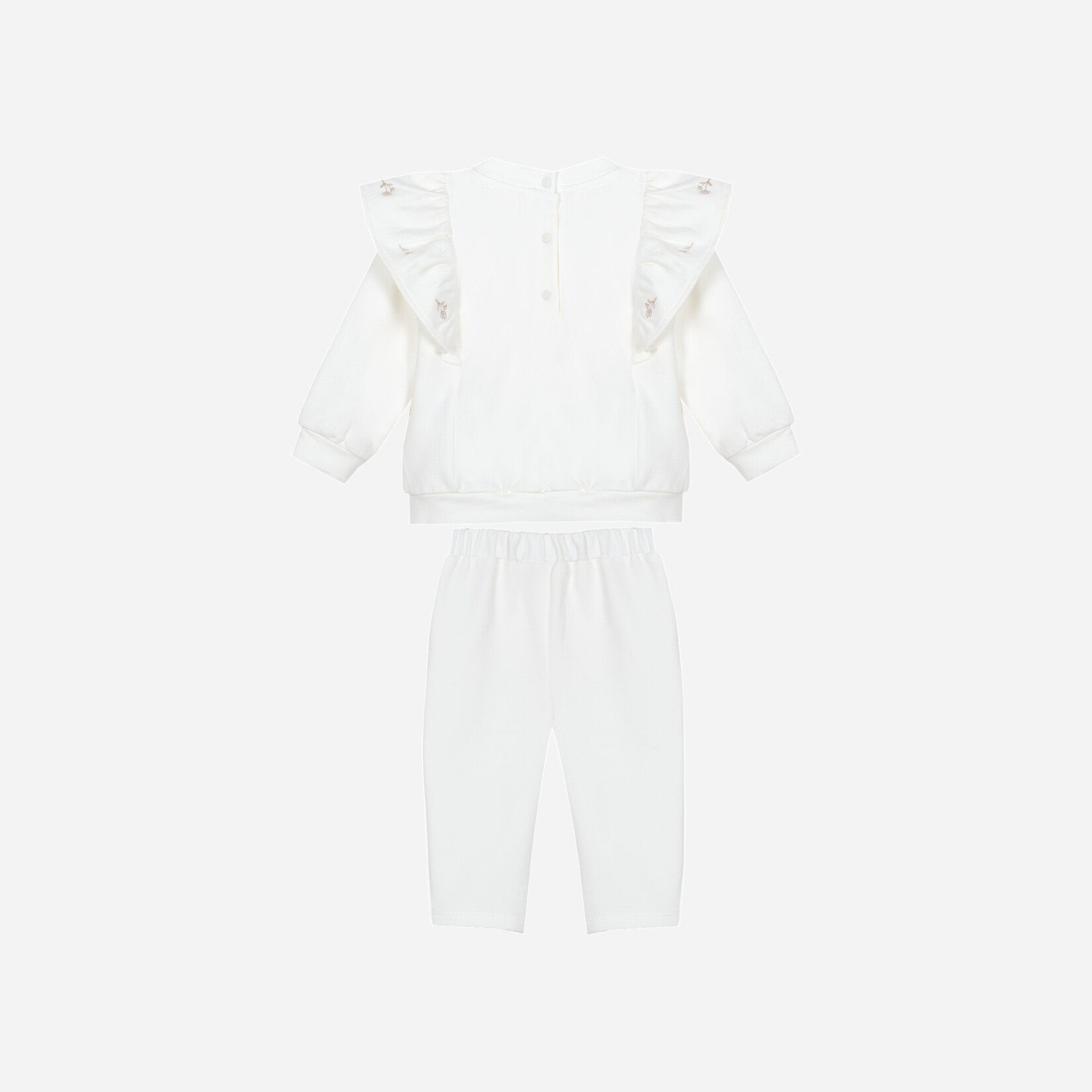 Patachou CONJUNTO  - MINI GIRL SOFT -  INVERNO 2025 ECRU