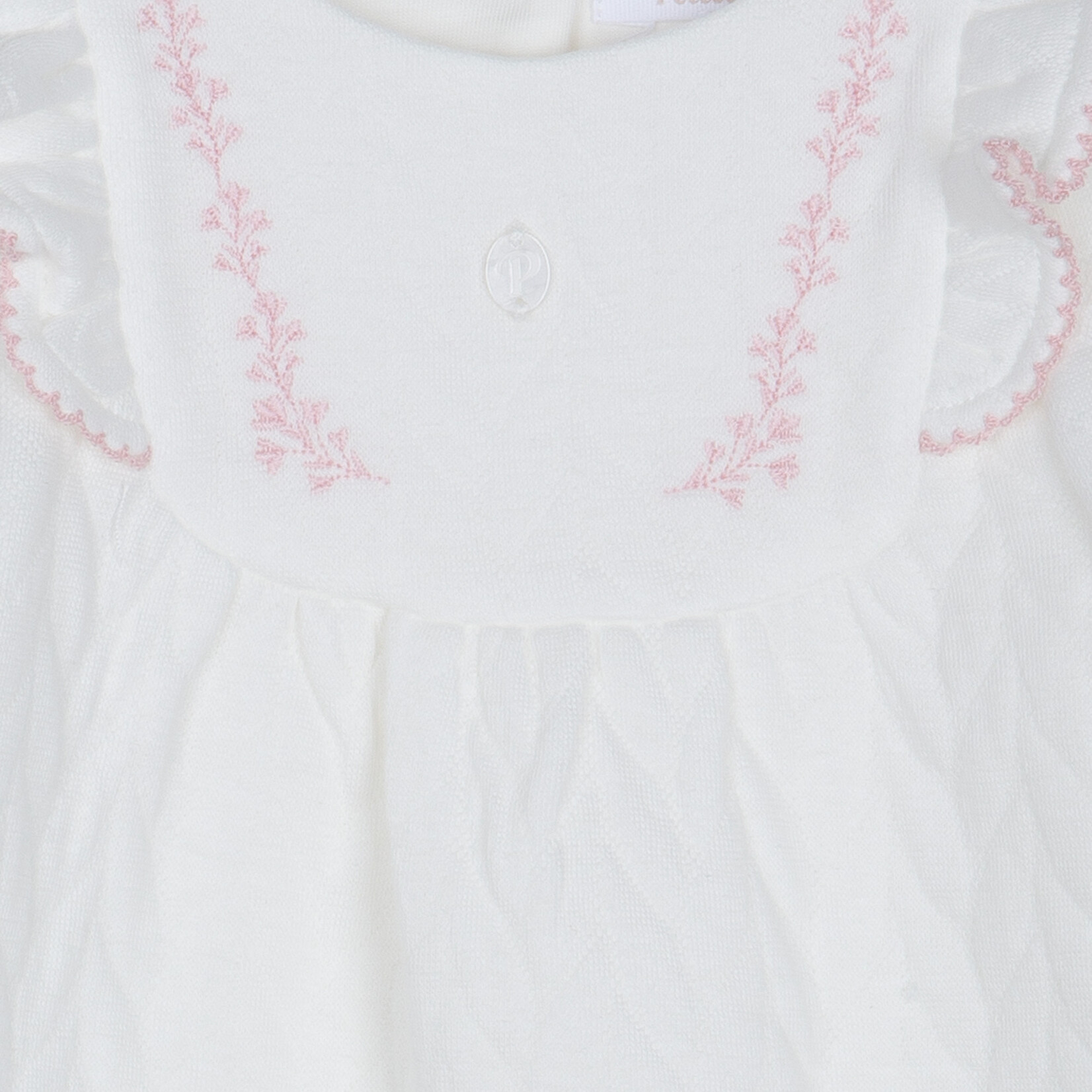 Patachou VESTIDO - NEWBORN SWEET PINK - INVERNO 2025 ECRU