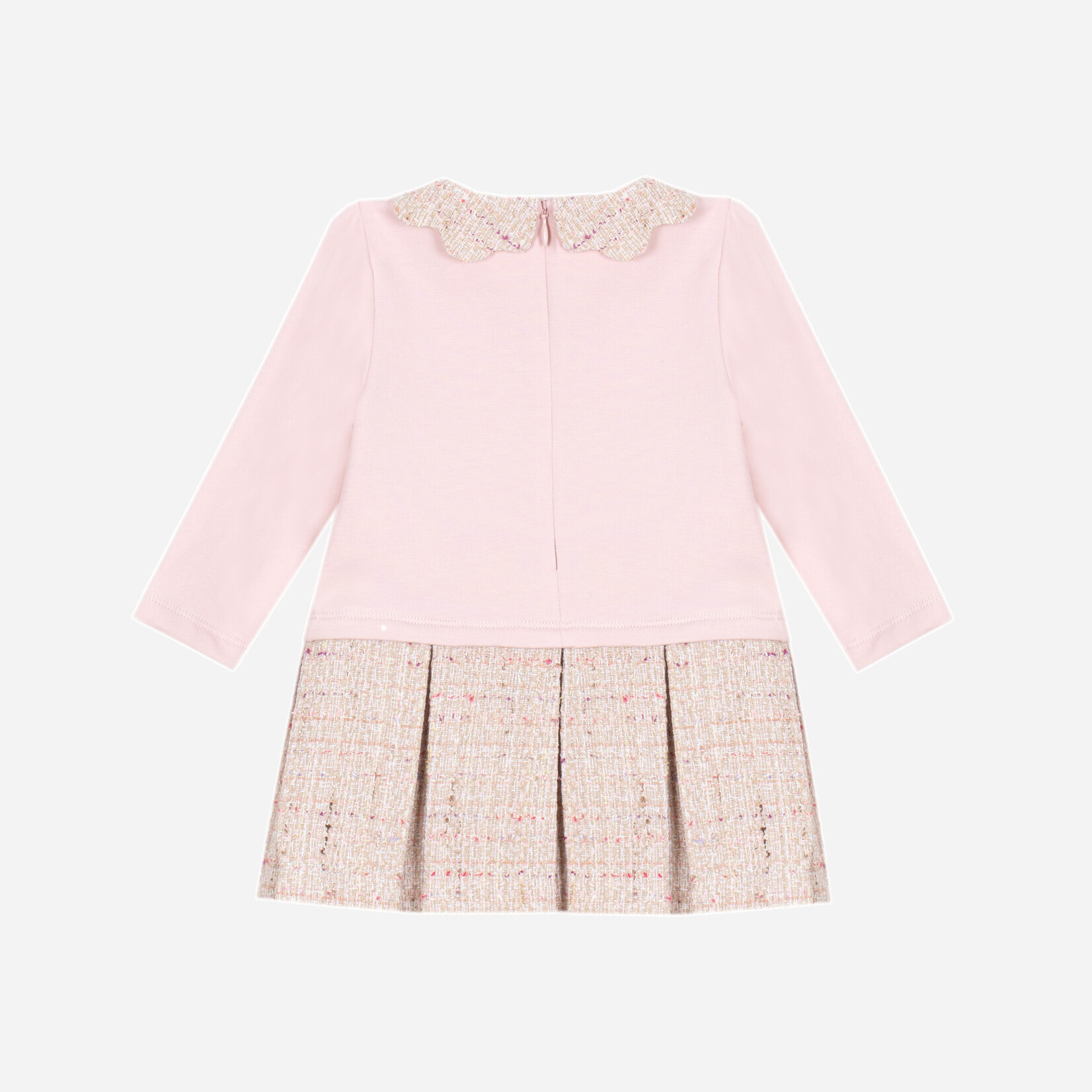 Patachou VESTIDO - MINI GIRL LOVELY PINK -  INVERNO 2025 PALE PINK