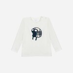 Patachou T-SHIRT - MINI BOY CITY - INVERNO 2025 ECRU