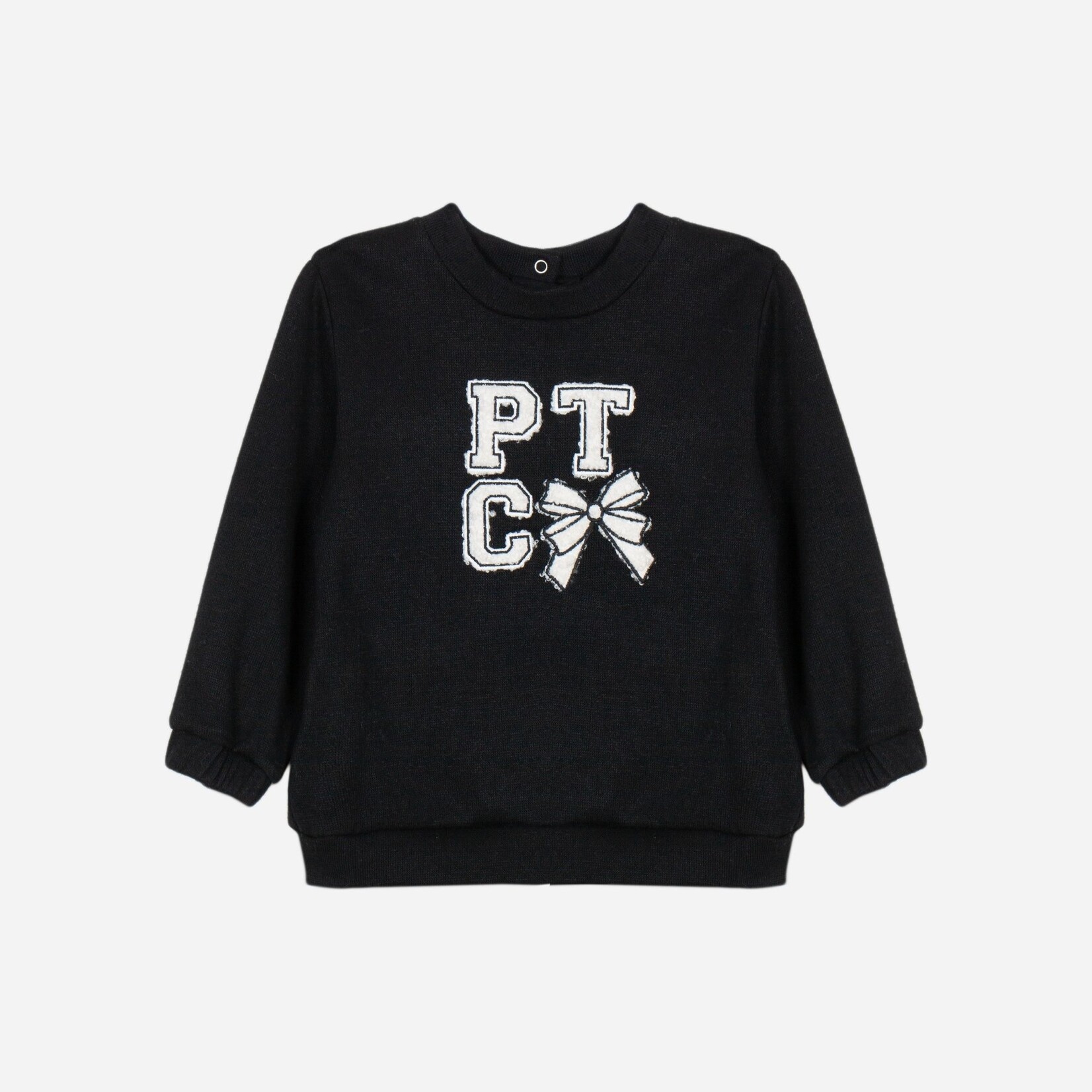 Patachou SWEATER - KIDS GIRL IVORY - INVERNO 2025 BLACK