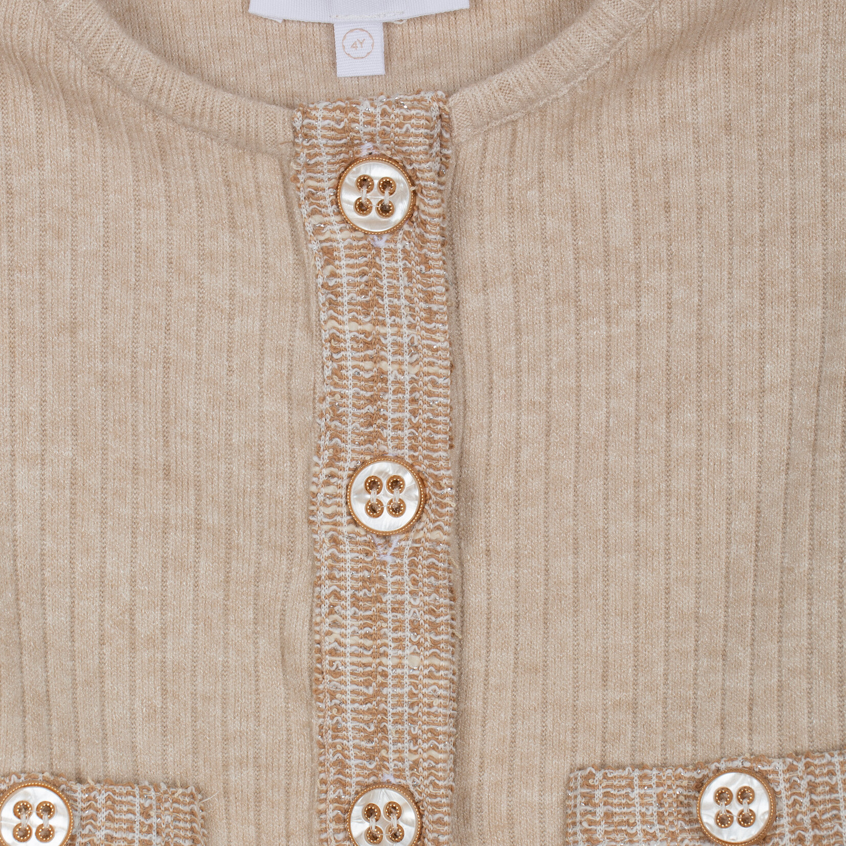 Patachou CASACO - KIDS GIRL BEIGE -  INVERNO 2025 BEIGE