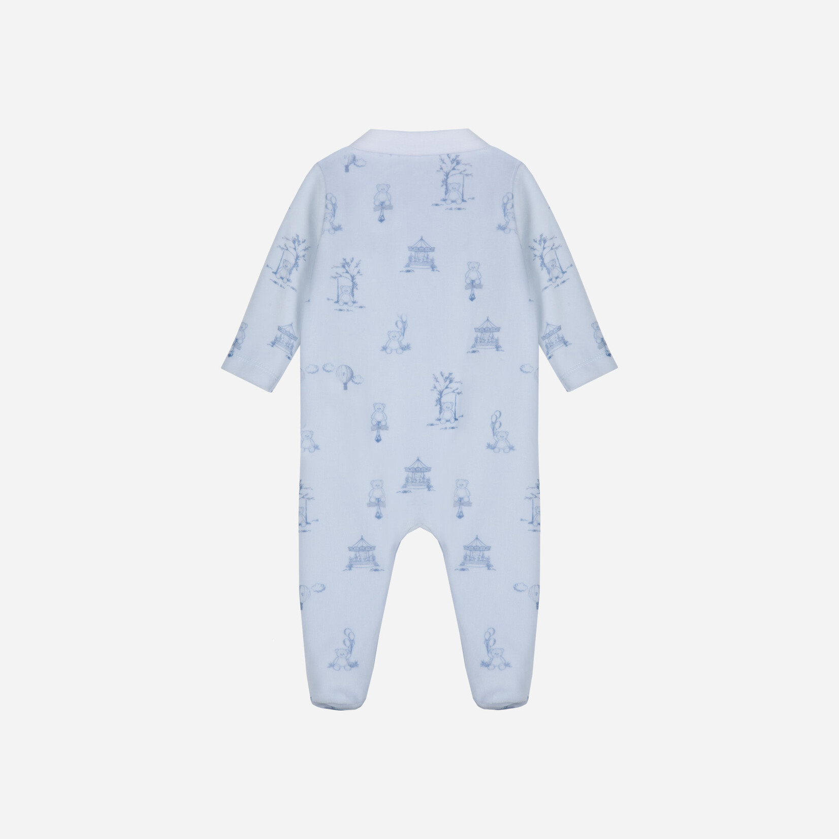 Patachou BABYGROW - PURE BLUE -  INVERNO 2025 BLUE TOILE DE JOUY F25 -3