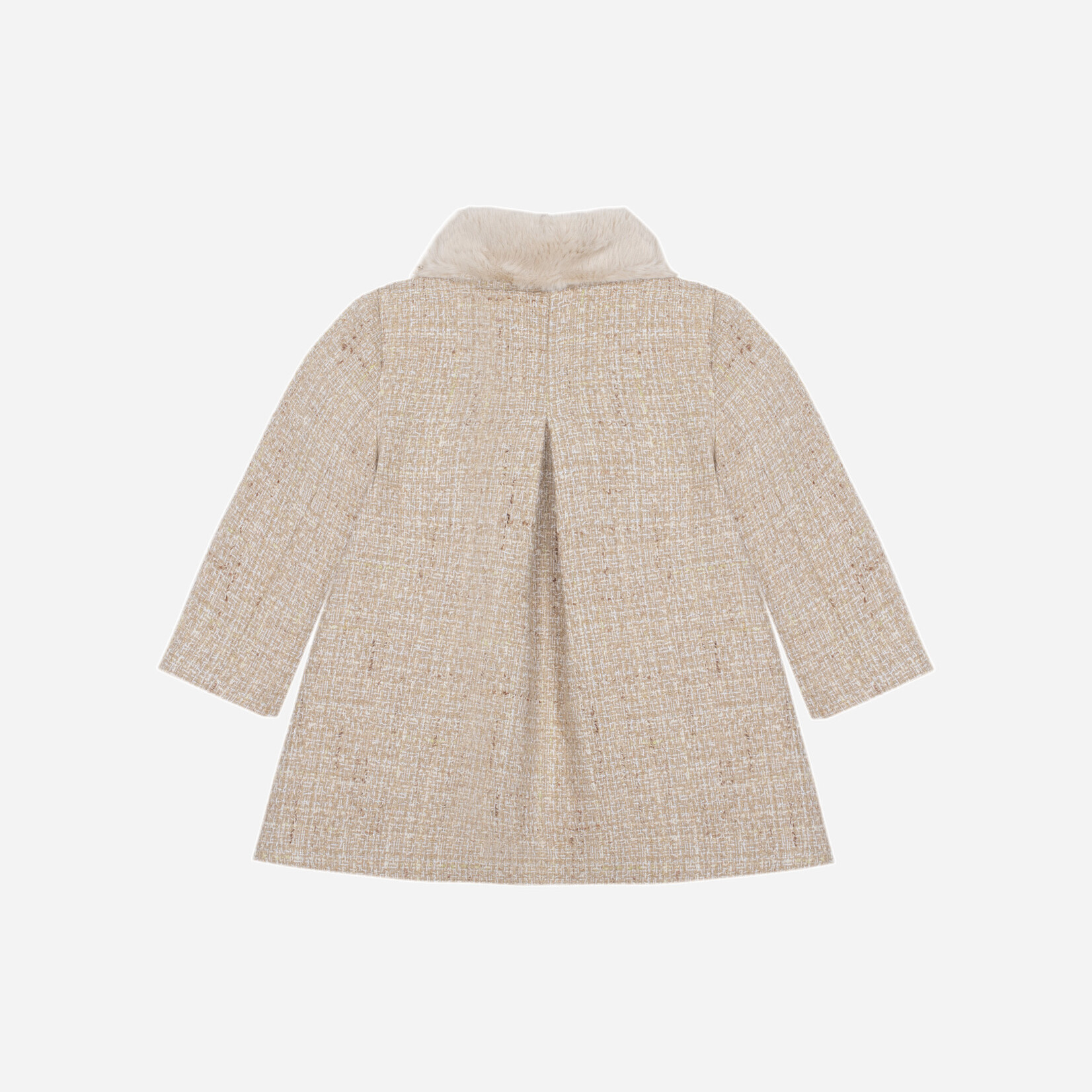 Patachou CASACO - MINI GIRL SOFT  -  INVERNO 2025 BEIGE