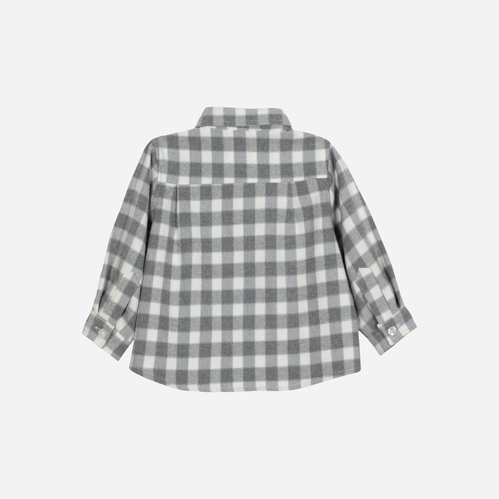 Patachou CAMISA - MINI BOY SOFT BLUE - INVERNO 2025 EMERALD CHECK F25-46