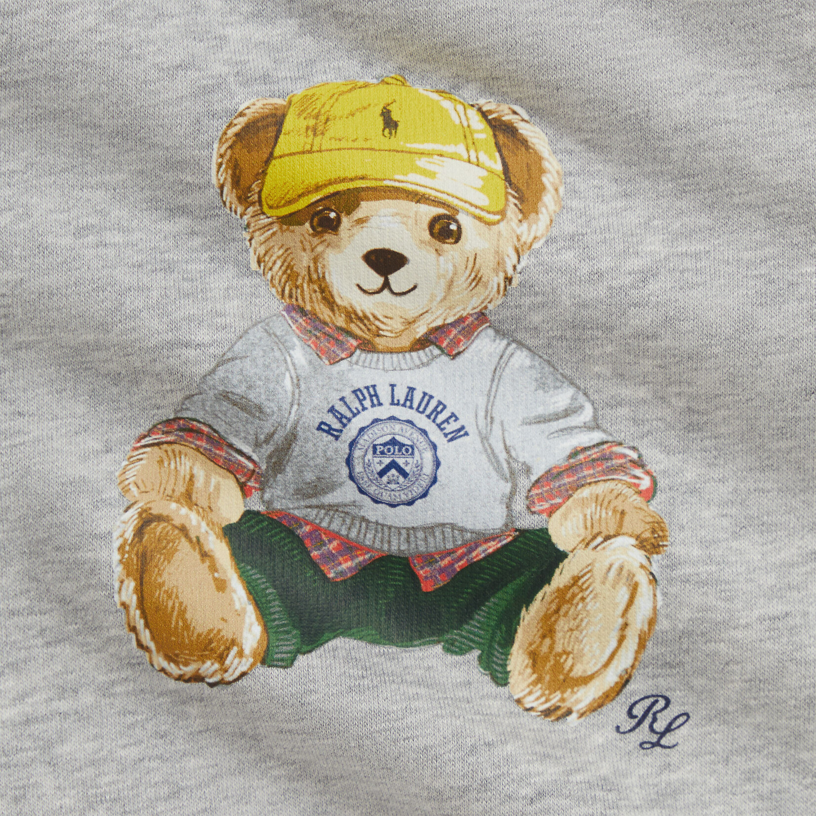 Ralph Lauren KNIT-PULLOVER-SWEATSHIRT LT GREY HEATHER