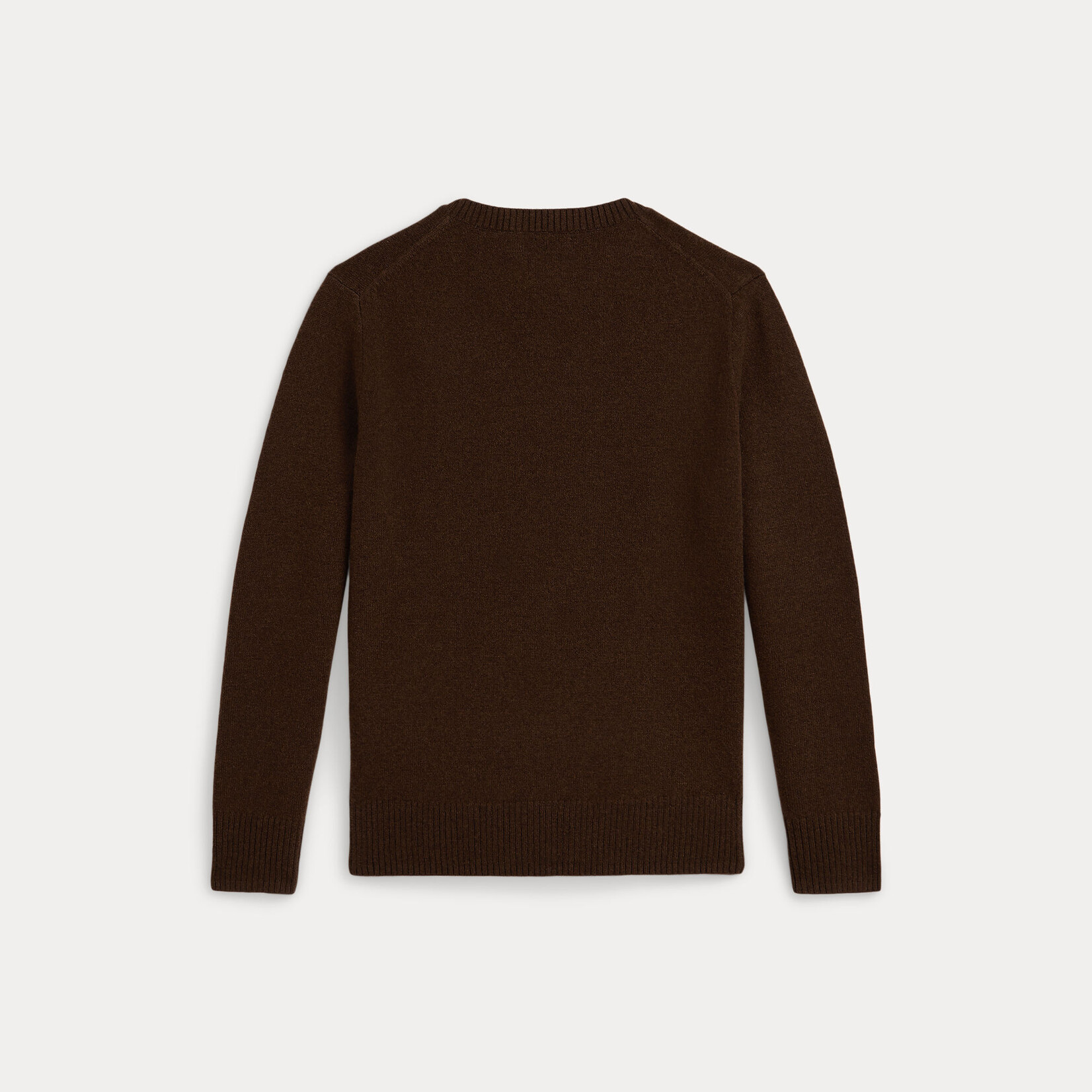 Ralph Lauren LS CN TONAL-SWEATER-PULLOVER COOPER BROWN/C8627