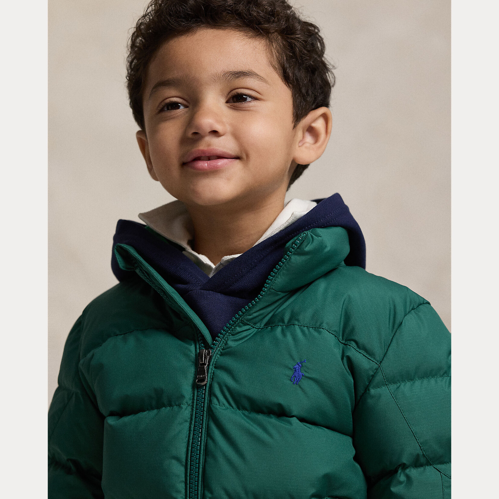 Ralph Lauren DOWN JKT-OUTERWEAR-BOMBER KELLY GREEN