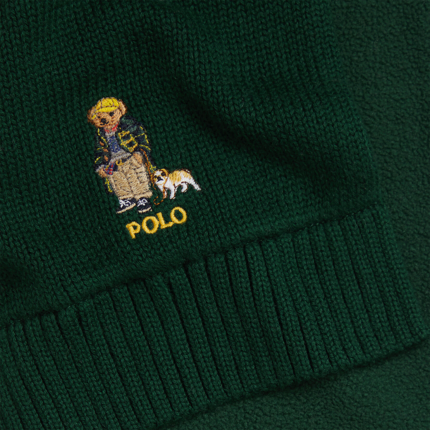 Ralph Lauren SWEATER-OBLONG-SCARF MOSS AGATE