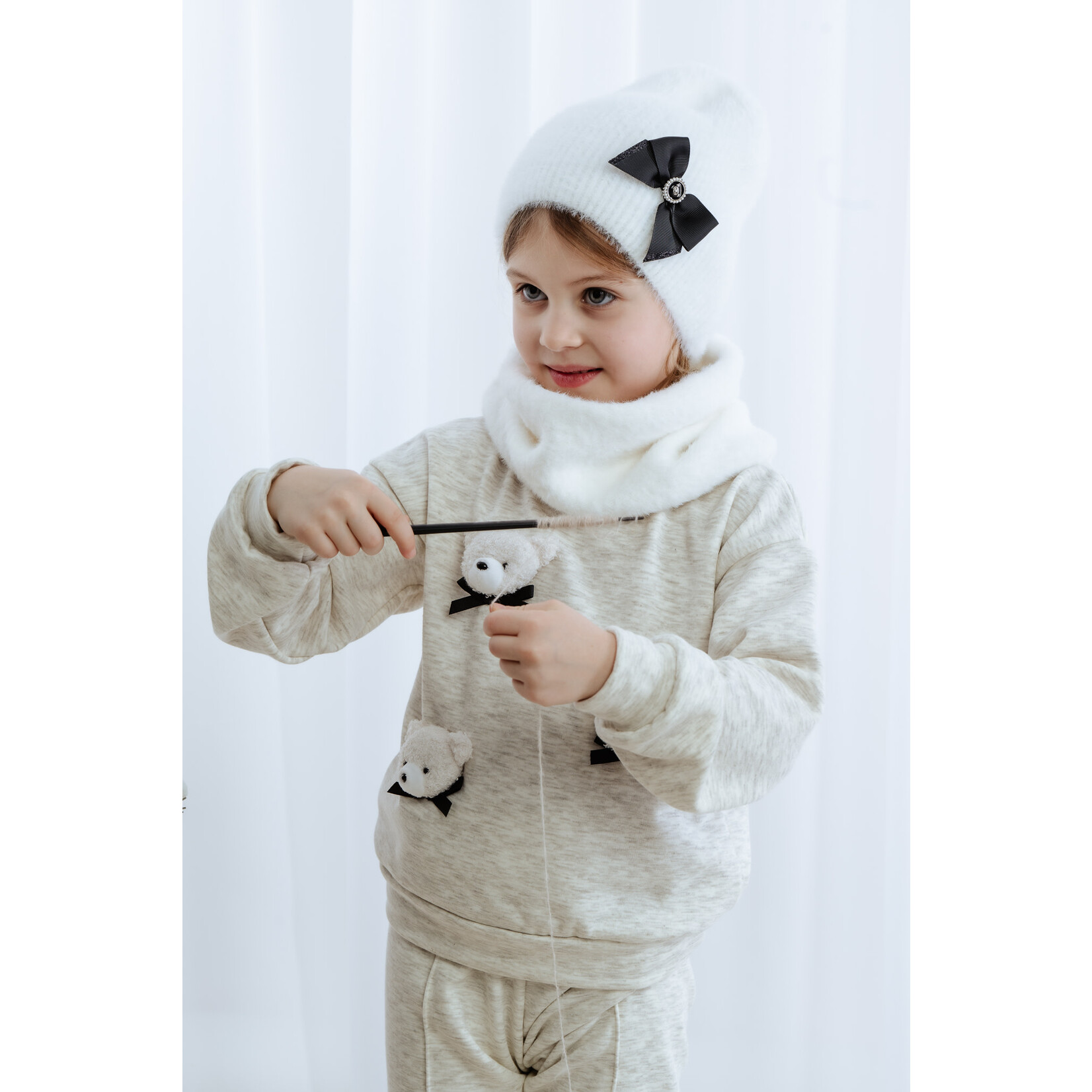 Jamiks JZI163--1 BEAU 2-delige set popiel